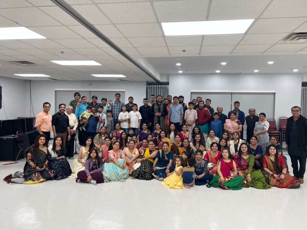 Chicago Chaudhari Samaj Garba held at Arbudadham in October 2023